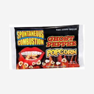Spontaneous Combustion Ghost Pepper Microwave Popcorn