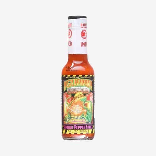 Iguana Radioactive Atomic Pepper Hot Sauce